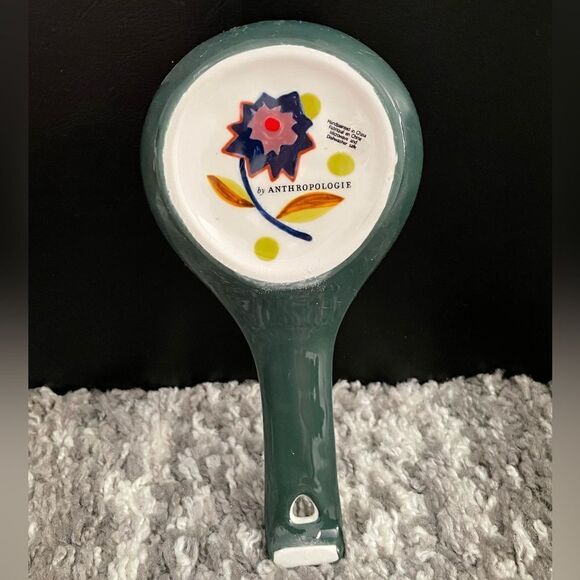 NIB Anthropologie Monogram Spoon Rest - I - Picture 4 of 5
